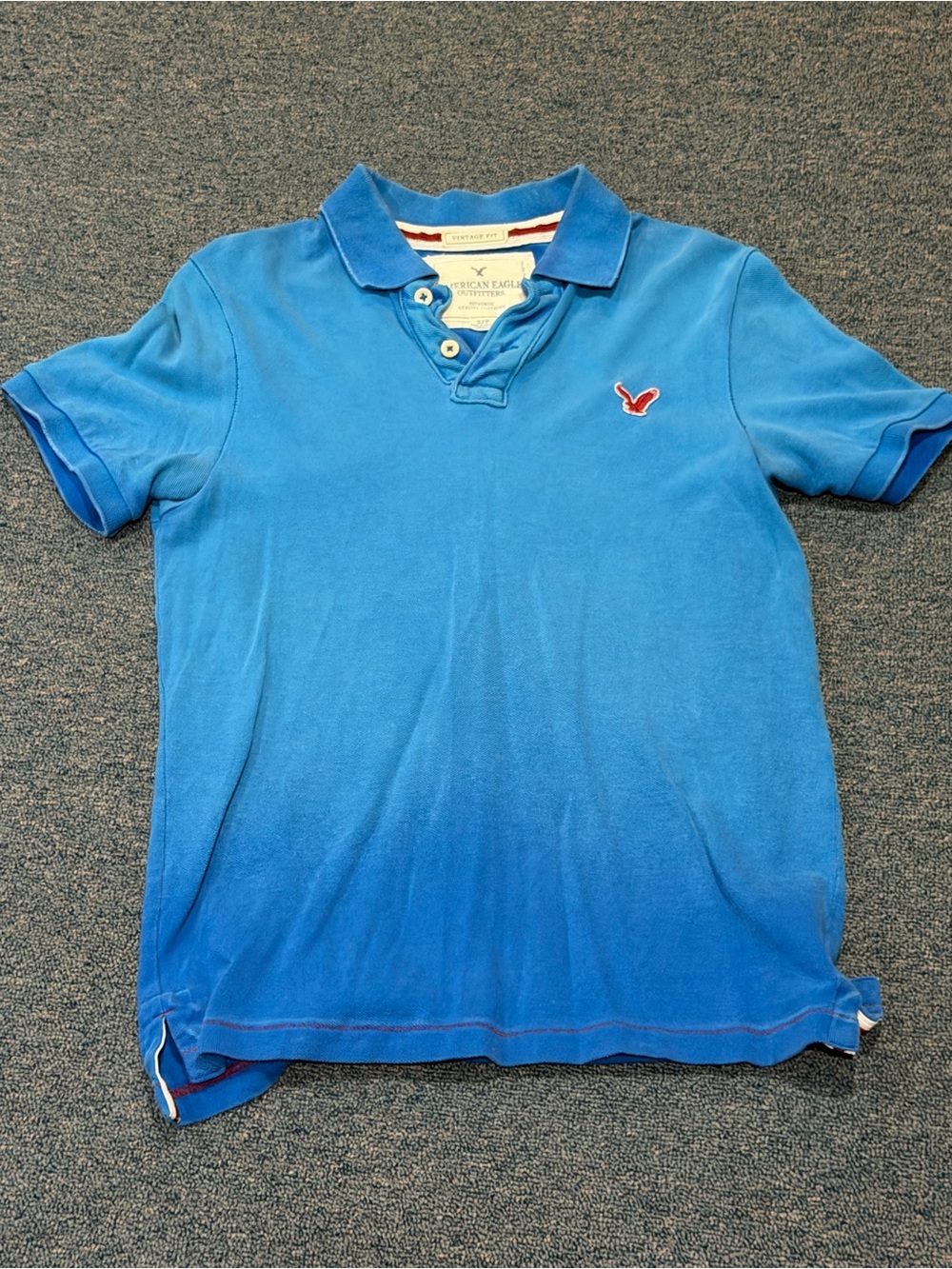 American Eagle Outfitters Men’s multi blue Polo